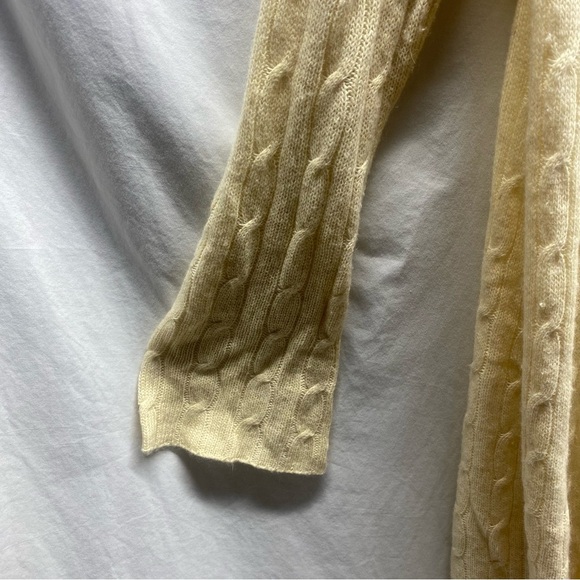 Ann Taylor Loft L Duster Cardigan Angora Wool Blend Sweater Long Womens - Picture 6 of 7